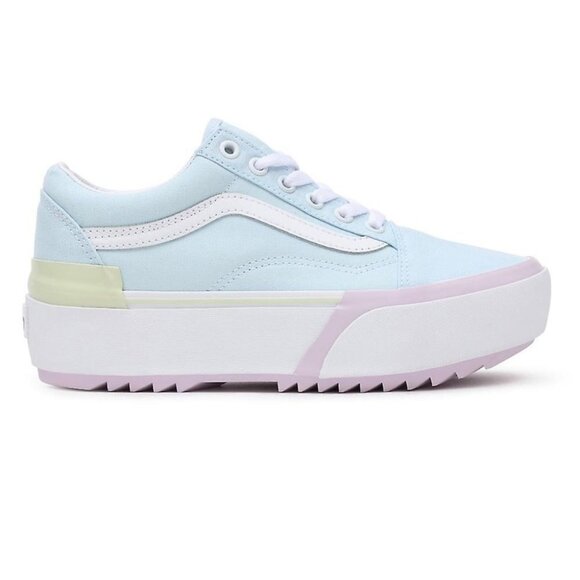 Vans Old Skool Stacked Pastel  Multi Colour - Picture 1 of 16